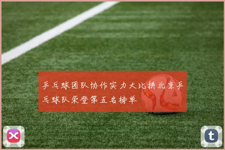 乒乓球团队协作实力大比拼北京乒乓球队荣登第五名榜单