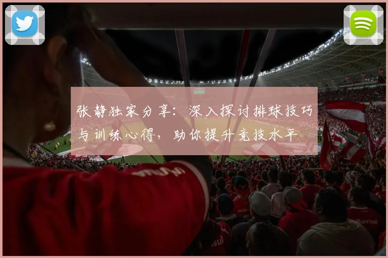 张静独家分享：深入探讨排球技巧与训练心得，助你提升竞技水平